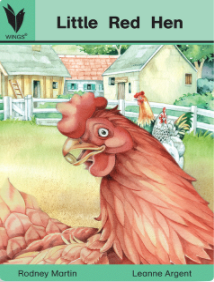 dyslexic book little red hen