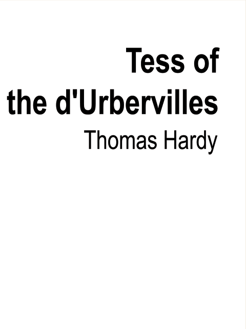 Tess of the d'Urbervilles