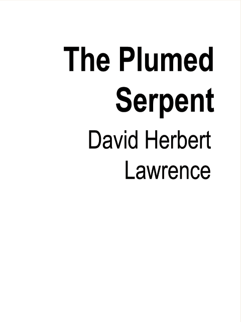 The Plumed Serpent