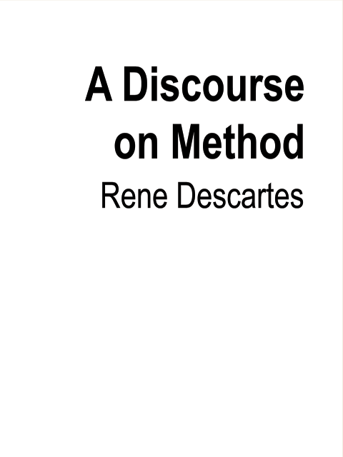 A Discourse on Method