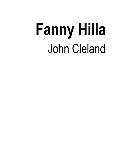 Fanny Hilla