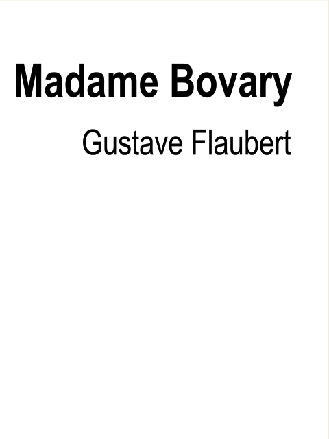 Madame Bovary