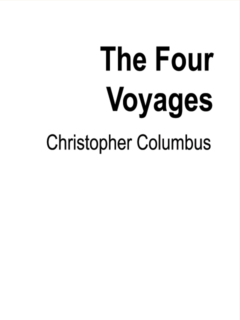 The Four Voyages