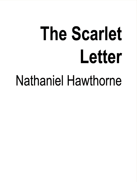 The Scarlet Letter