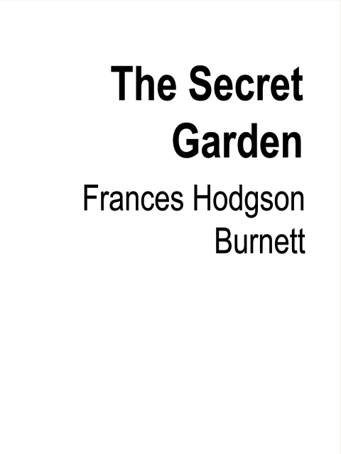 The Secret Garden