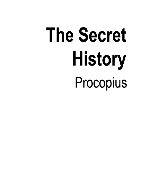 The Secret History