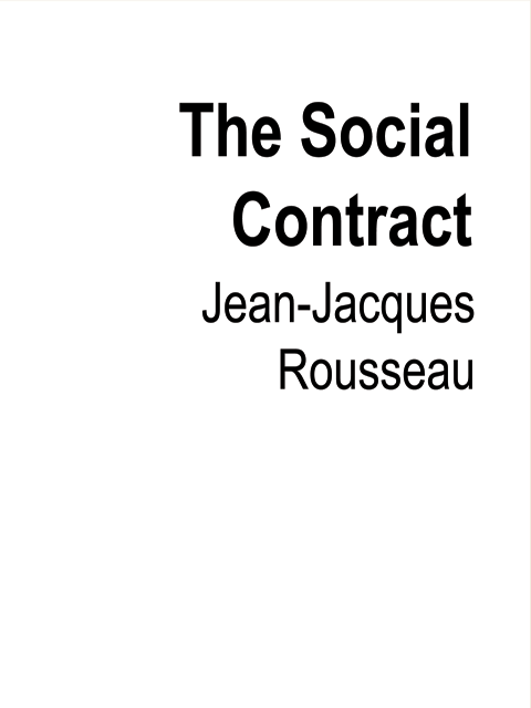 The Social Contract