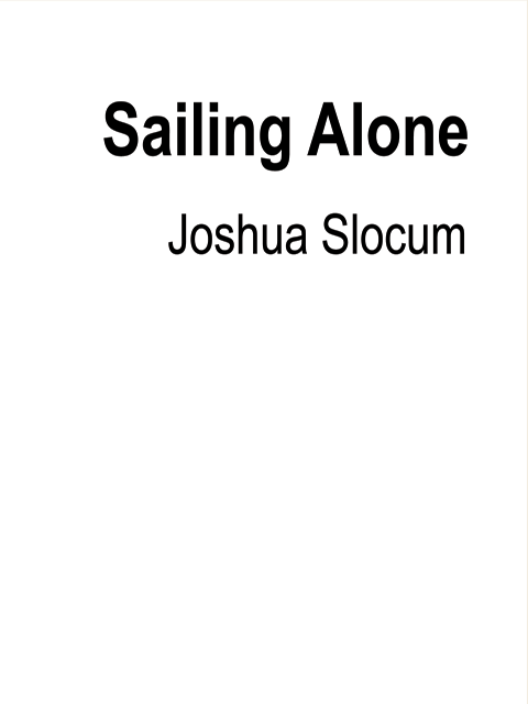 Sailing Alone