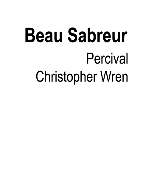 Beau Sabreur