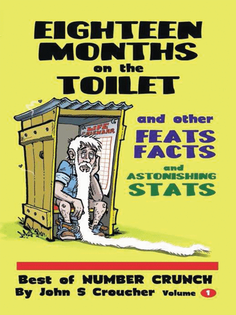 Eighteen Months on the Toilet and other feats, facts and fascinating stats