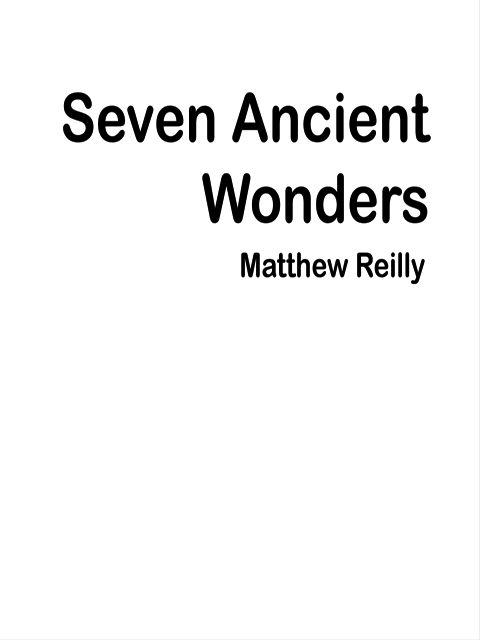 Seven Ancient Wonders