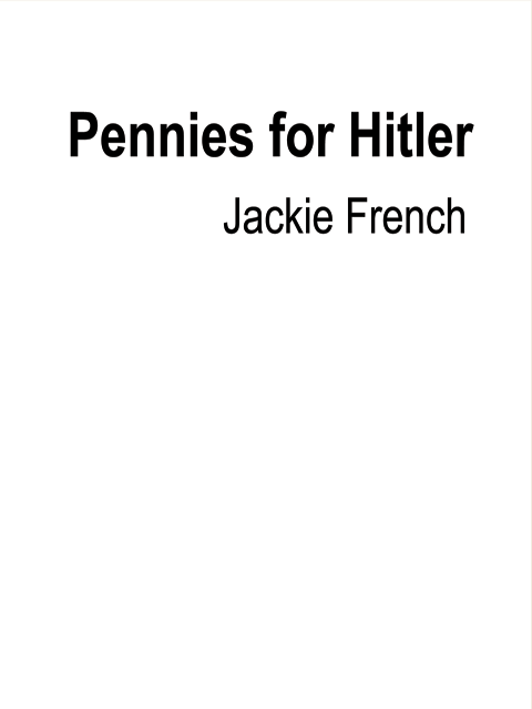 Pennies for Hitler