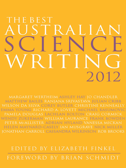 The Best Australian Science Writing 2012