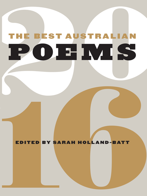 The Best Australian Poems 2016