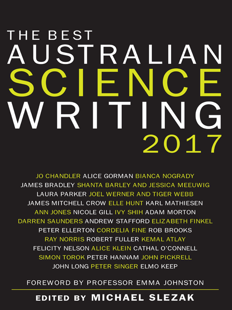The Best Australian Science Writing 2017