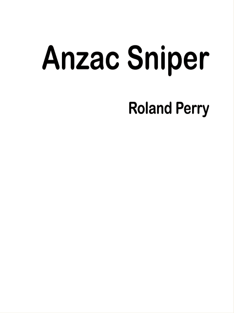 Anzac Sniper