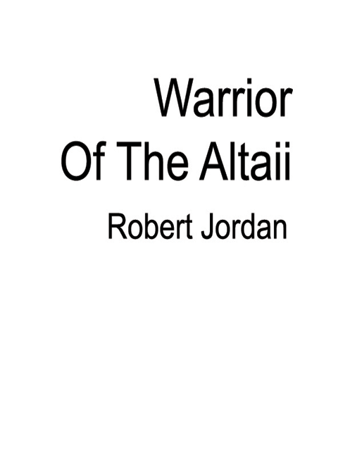 Warrior of the Altaii