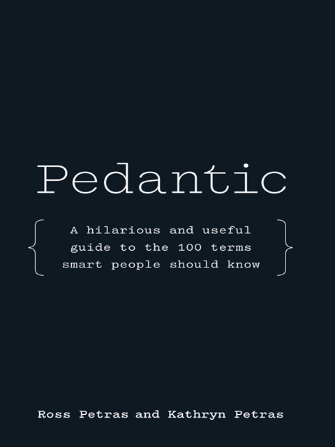 Pedantic