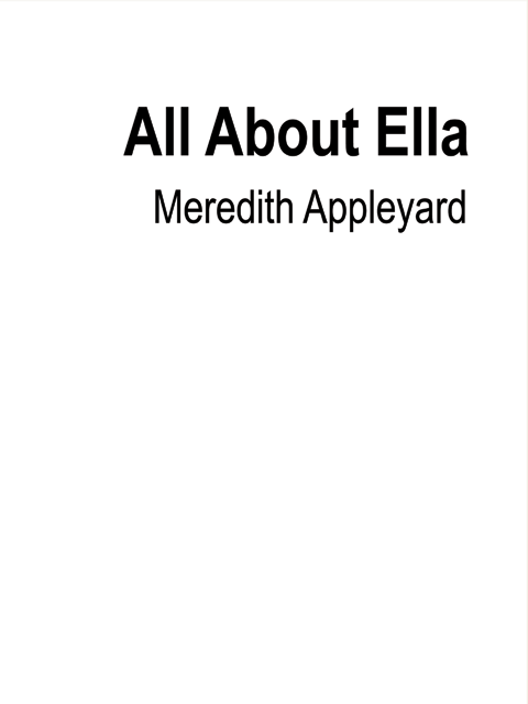 All About Ella