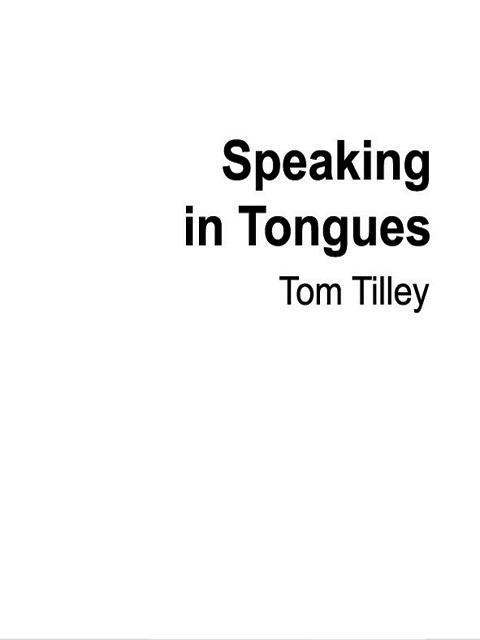 Speaking in Tongues