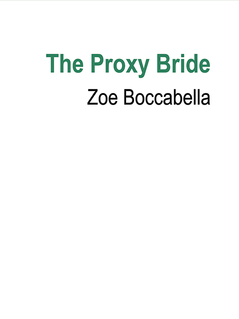 The Proxy Bride